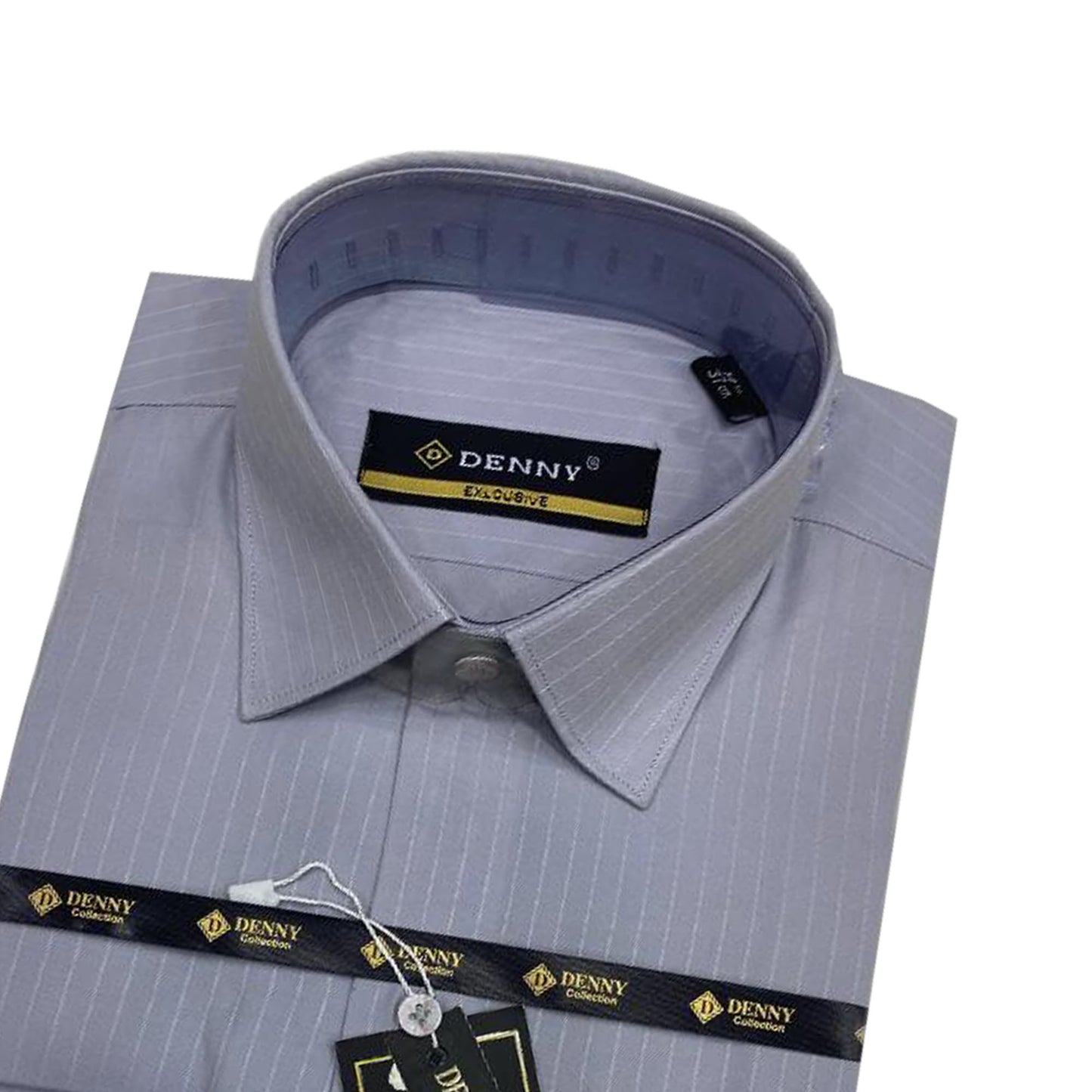 Self LINING Design Dobby Formal Shirt - Grey | MFE003 |