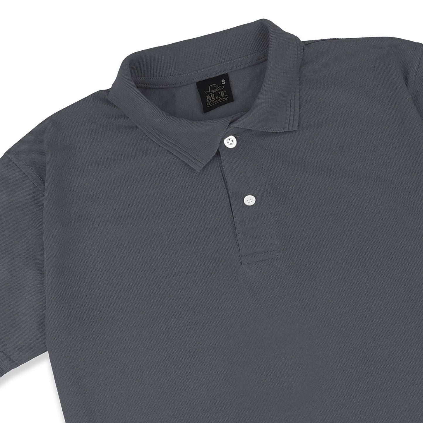 Polo T-Shirt Basic - Grey - POLO-014