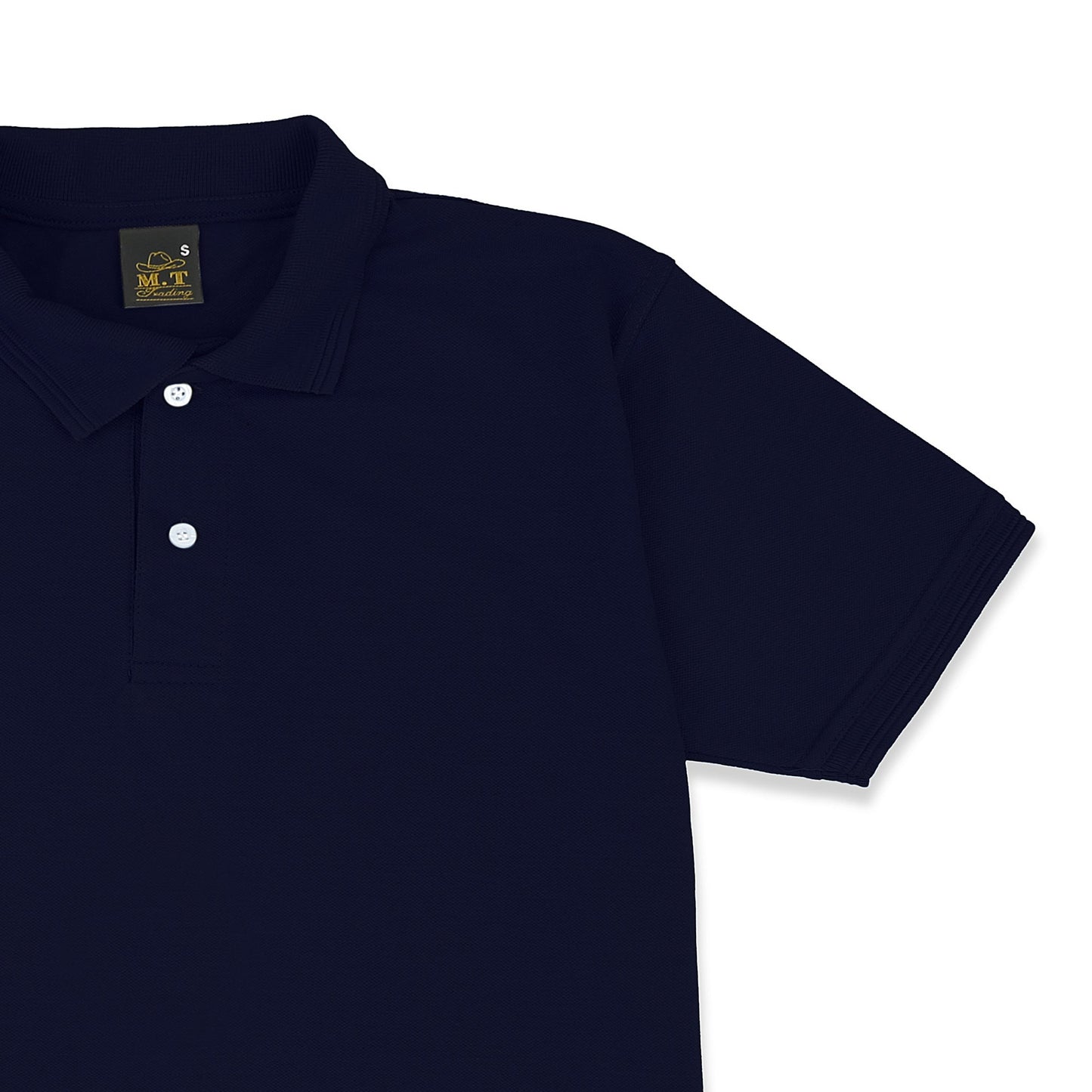 Polo T-Shirt Basic - Navy Blue - POLO-015