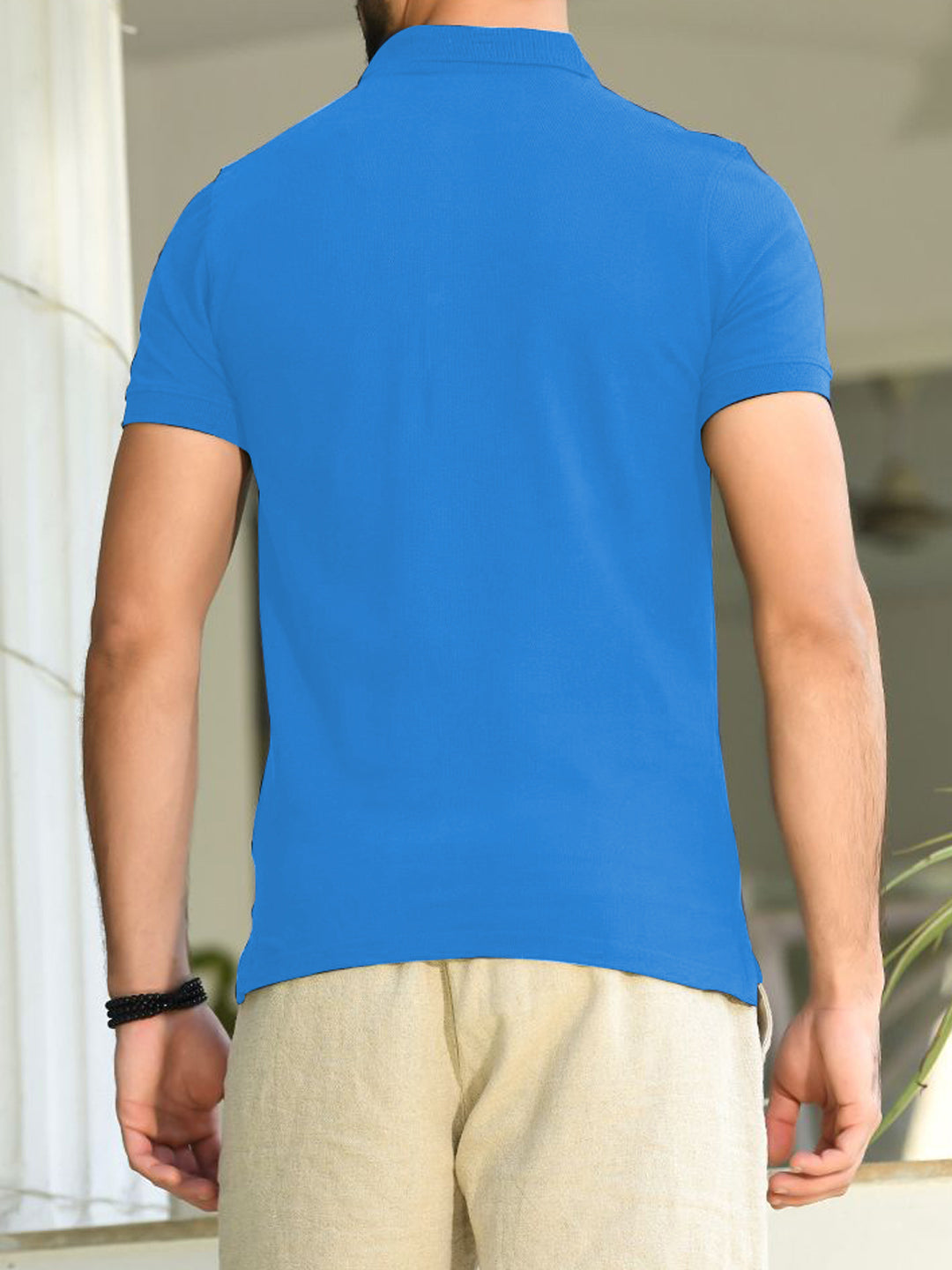 Polo T-Shirt Basic - Blue - POLO-019