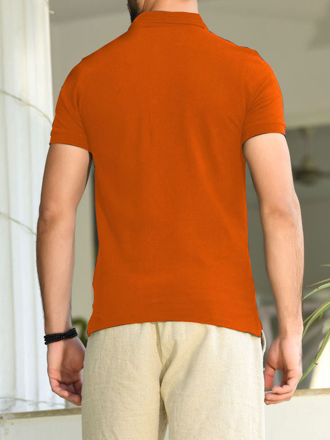 Polo T-Shirt Basic - Orange- POLO-016