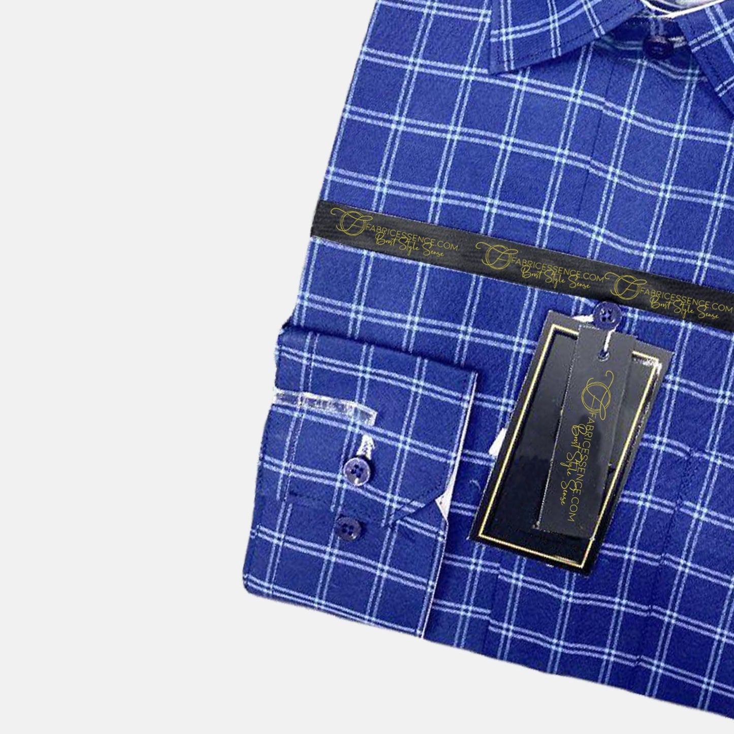 Check Formal Shirt - CSM-2411 | Size 17 to 17.5, Full Sleeves, Premium Cotton Quality