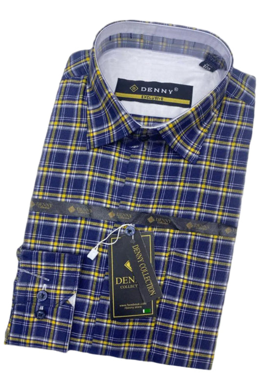 Check Formal Shirt - | CFS-0005