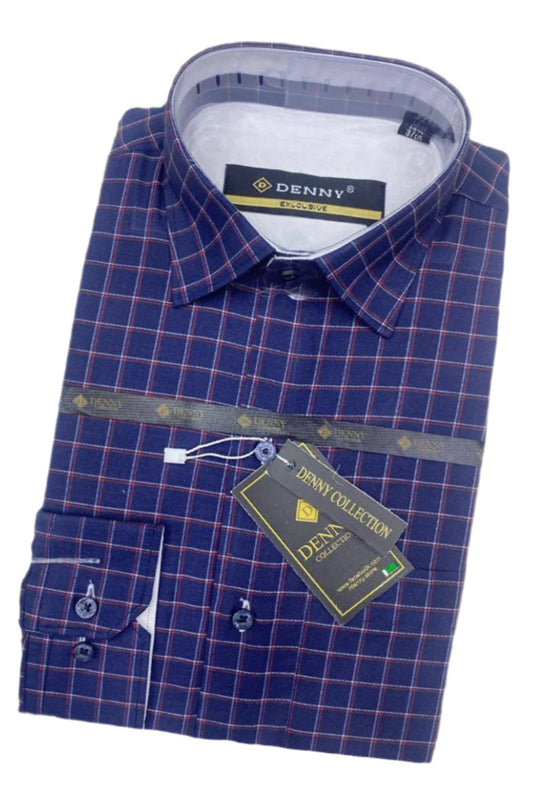 Check Formal Shirt - | CFS-0004