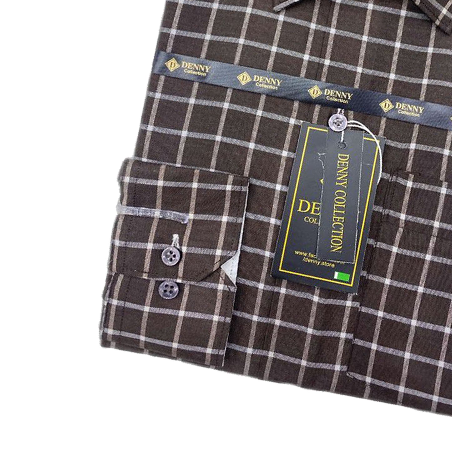 Check Formal Shirt - CFS-0032 | Full Sleeves, Regular Fit, Cotton | Affordable Quality | Sizes 14.5 to 16.5