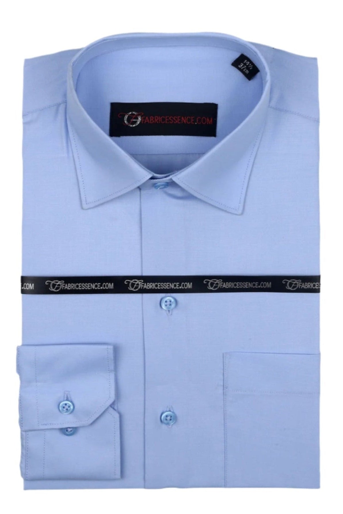 Men's Plain Formal Shirt - | Sky Blue | FE1199CC
