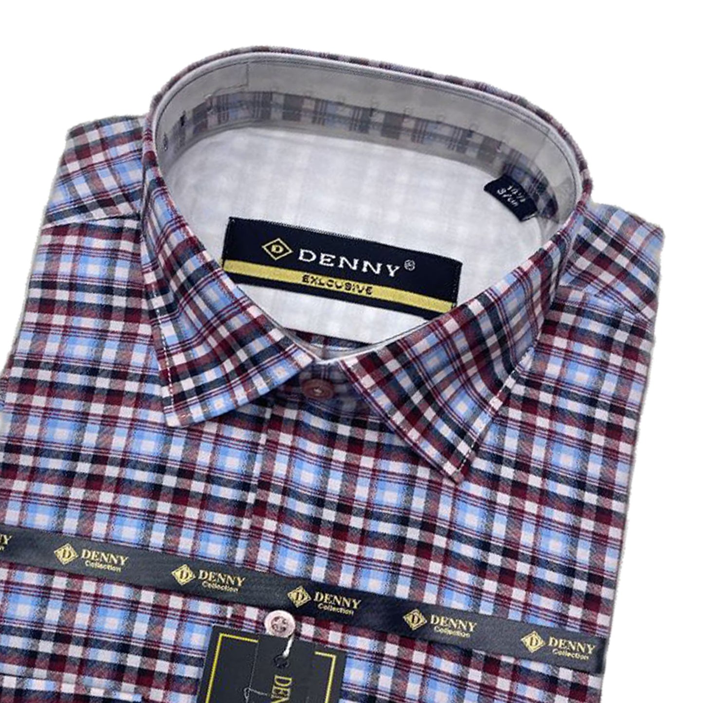 Check Formal Shirt - CFS-0028 | Full Sleeves, Regular Fit, Cotton | Affordable Quality | Sizes 14.5 to 16.5