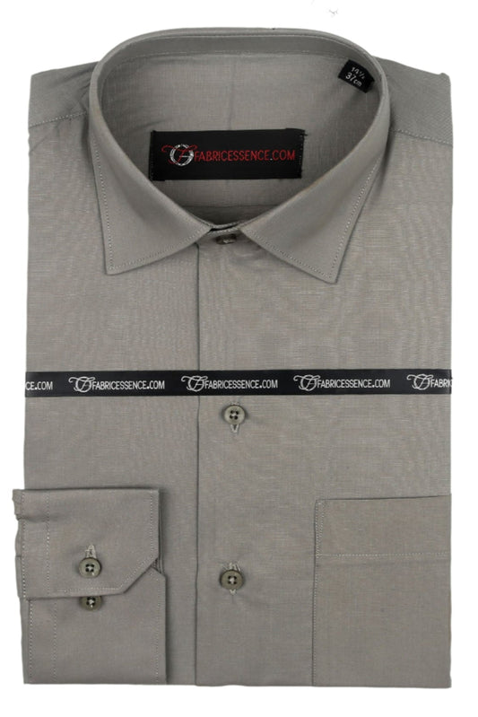 Men's Plain Formal Shirt - | Charcoal Color | FE1199CC