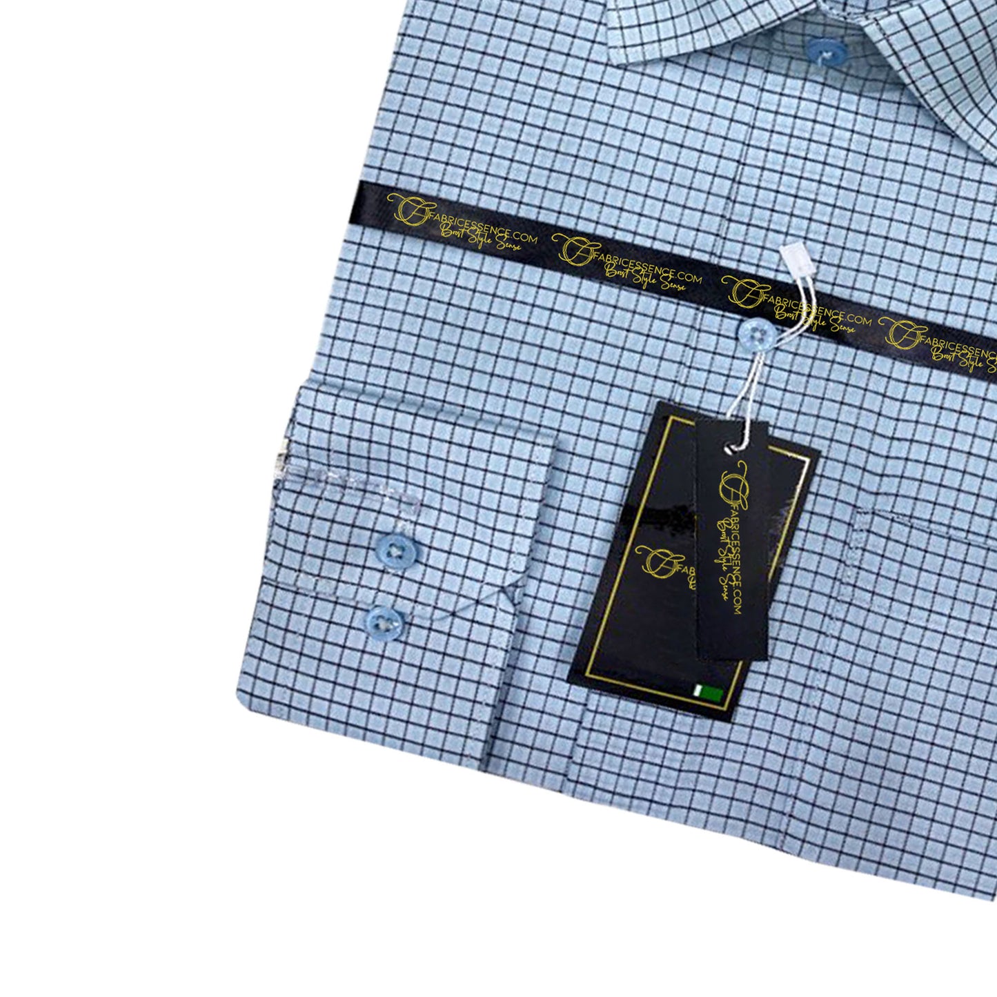 Check Formal Shirt - CFS-0044 | Elegant Check Design, Tailored Comfort