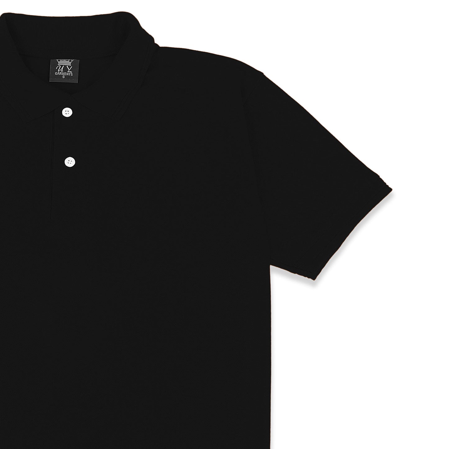 Polo T-Shirt Basic - Black - POLO-028