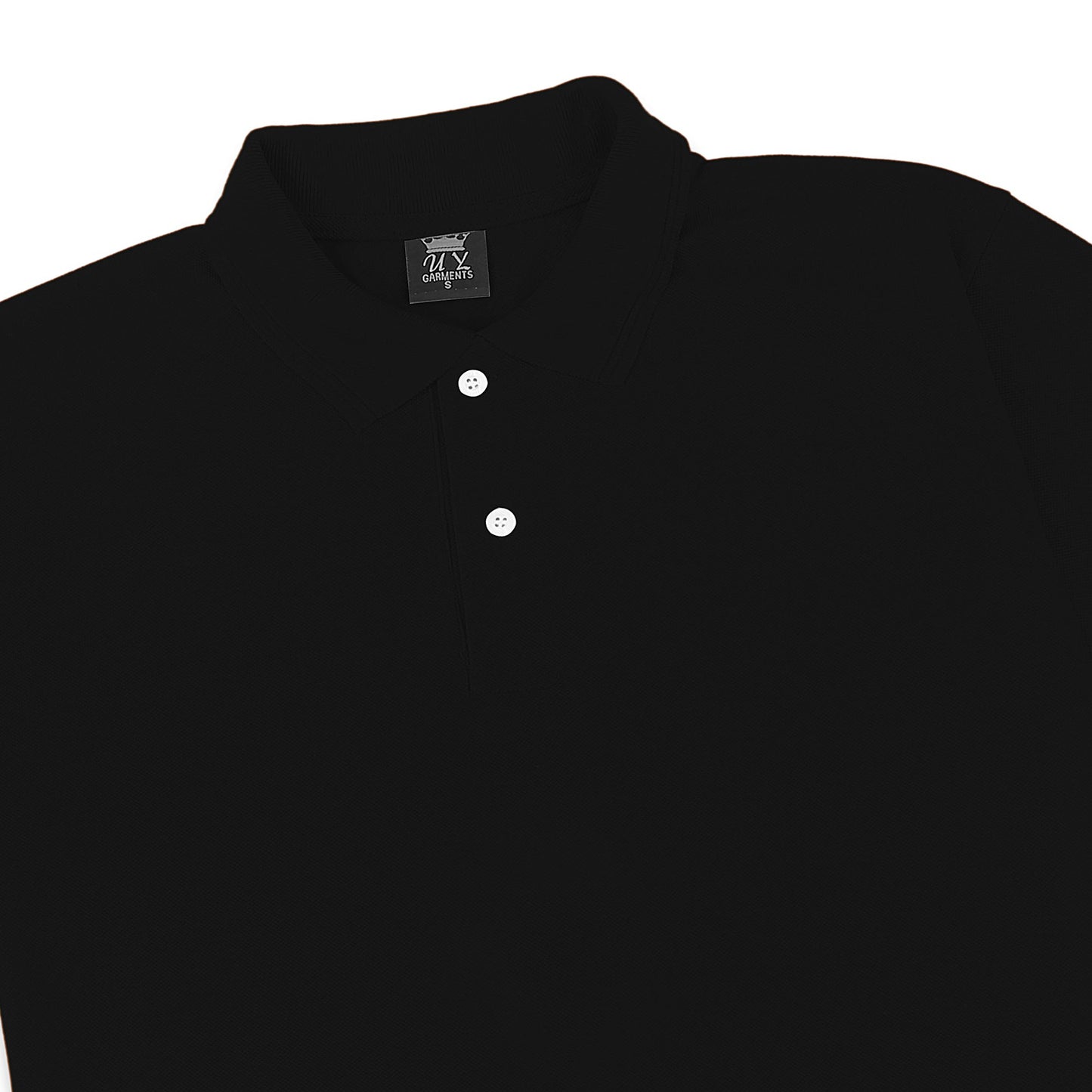 Polo T-Shirt Basic - Black - POLO-028