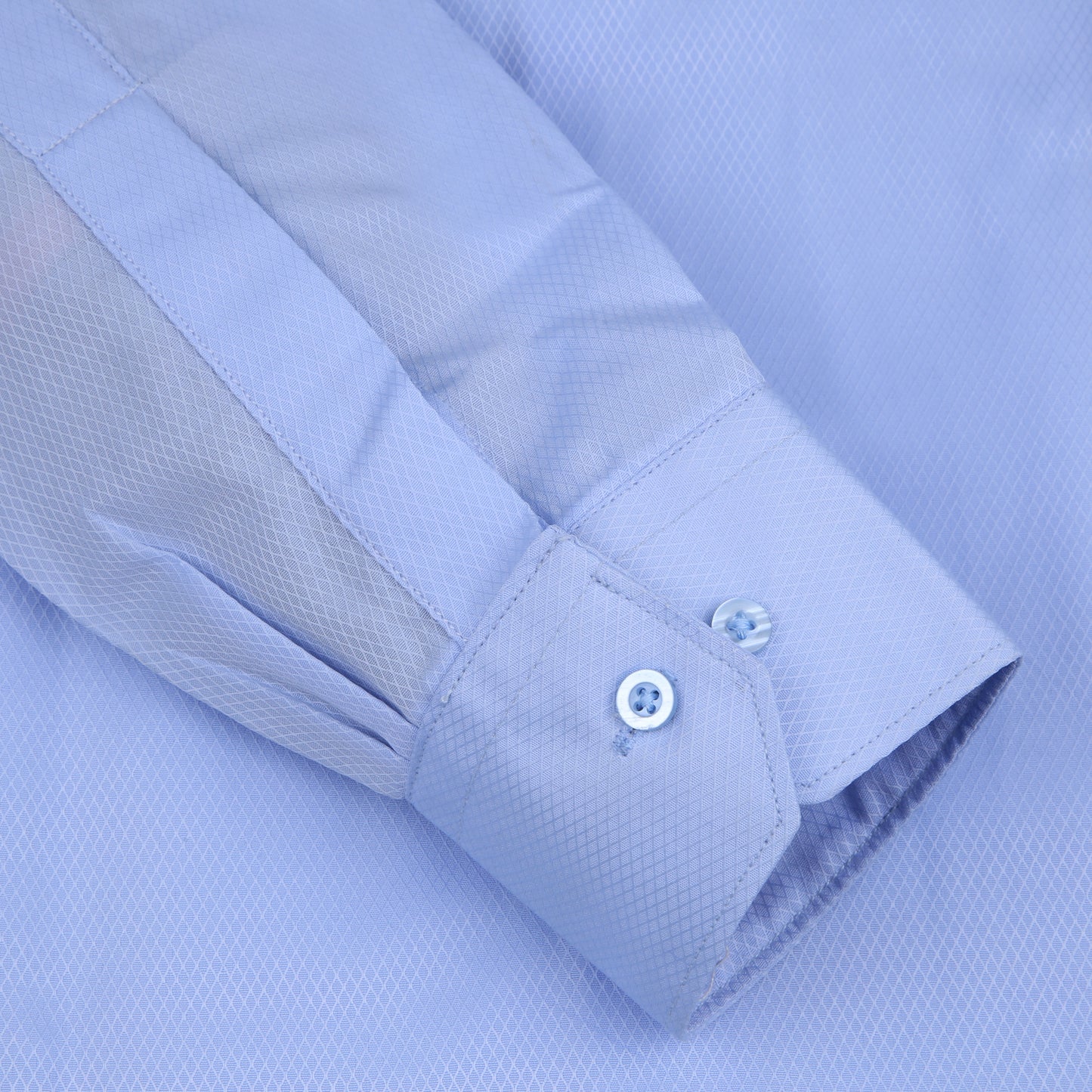 Diamond Design Dobby Formal Shirt - Sky Blue | DFE2409 |