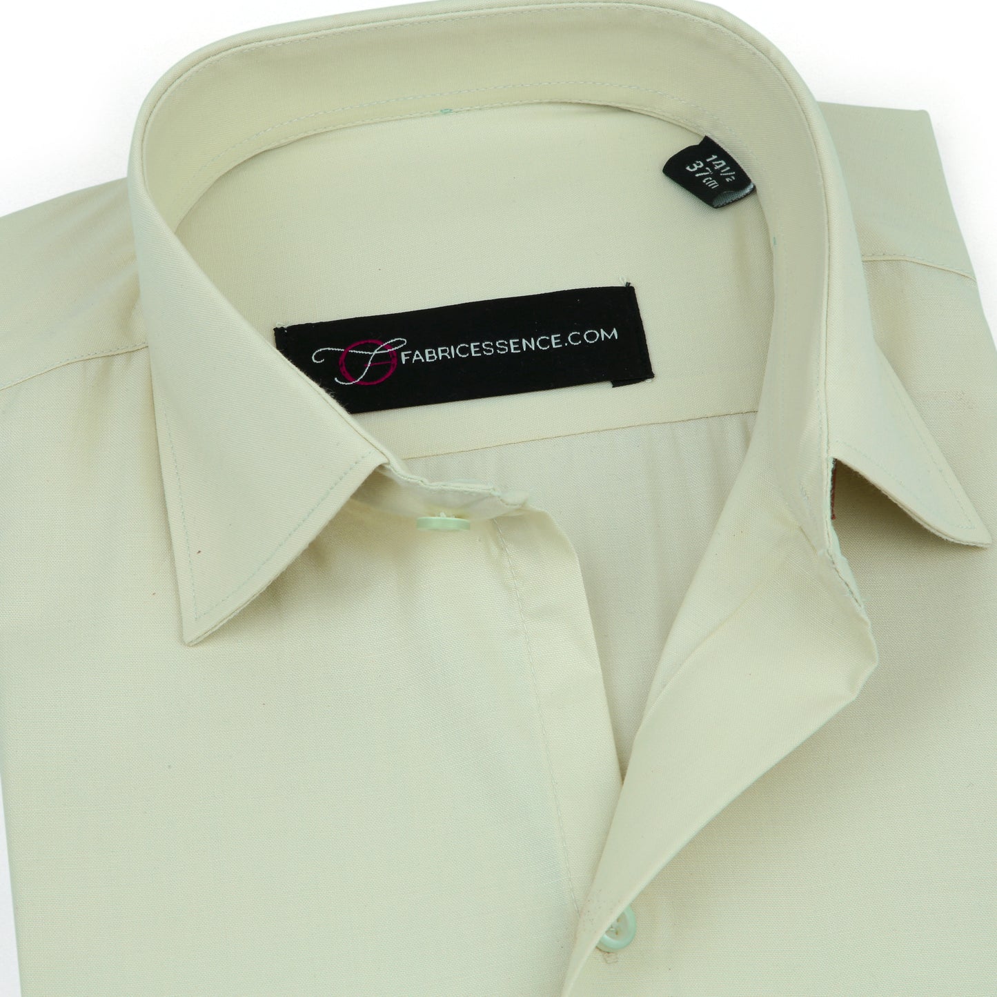 Men's || Pista Green || Plain Formal Shirt - FE1199PG