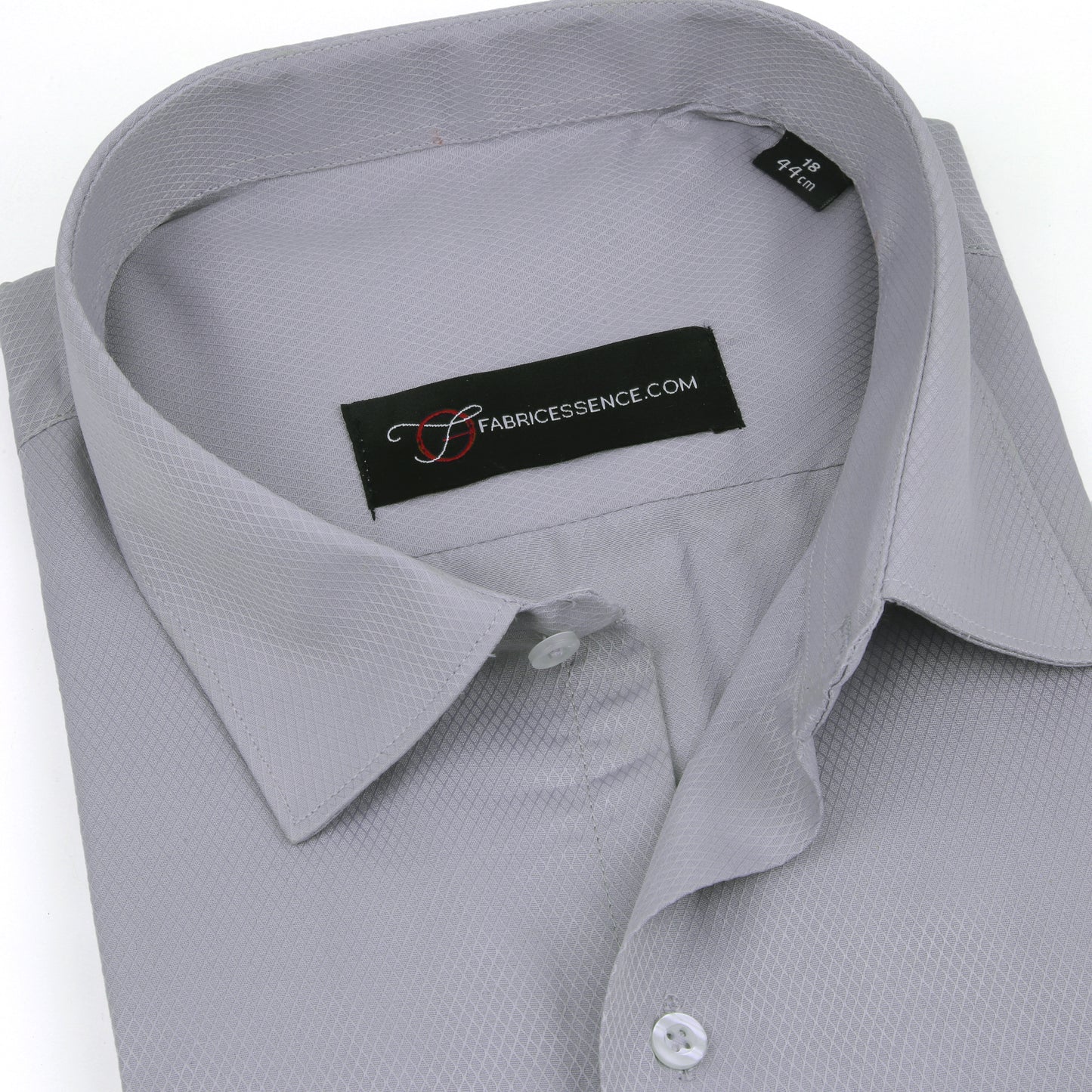 Diamond Design Dobby Formal Shirt - Grey | DFE2402 |