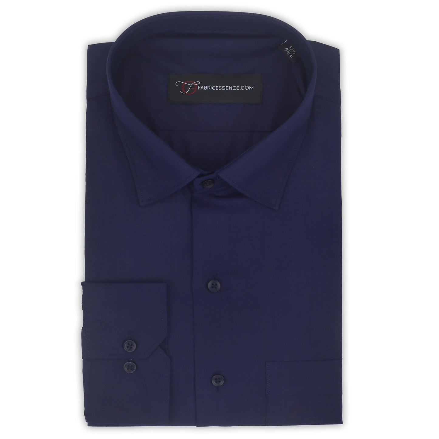 Signature Men's Plain Formal Shirt - | Navy Blue | FCPS0024
