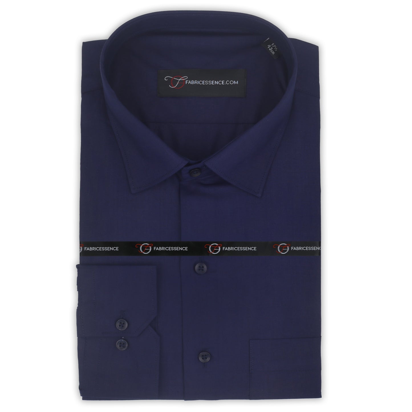 Signature Men's Plain Formal Shirt - | Navy Blue | FCPS0024