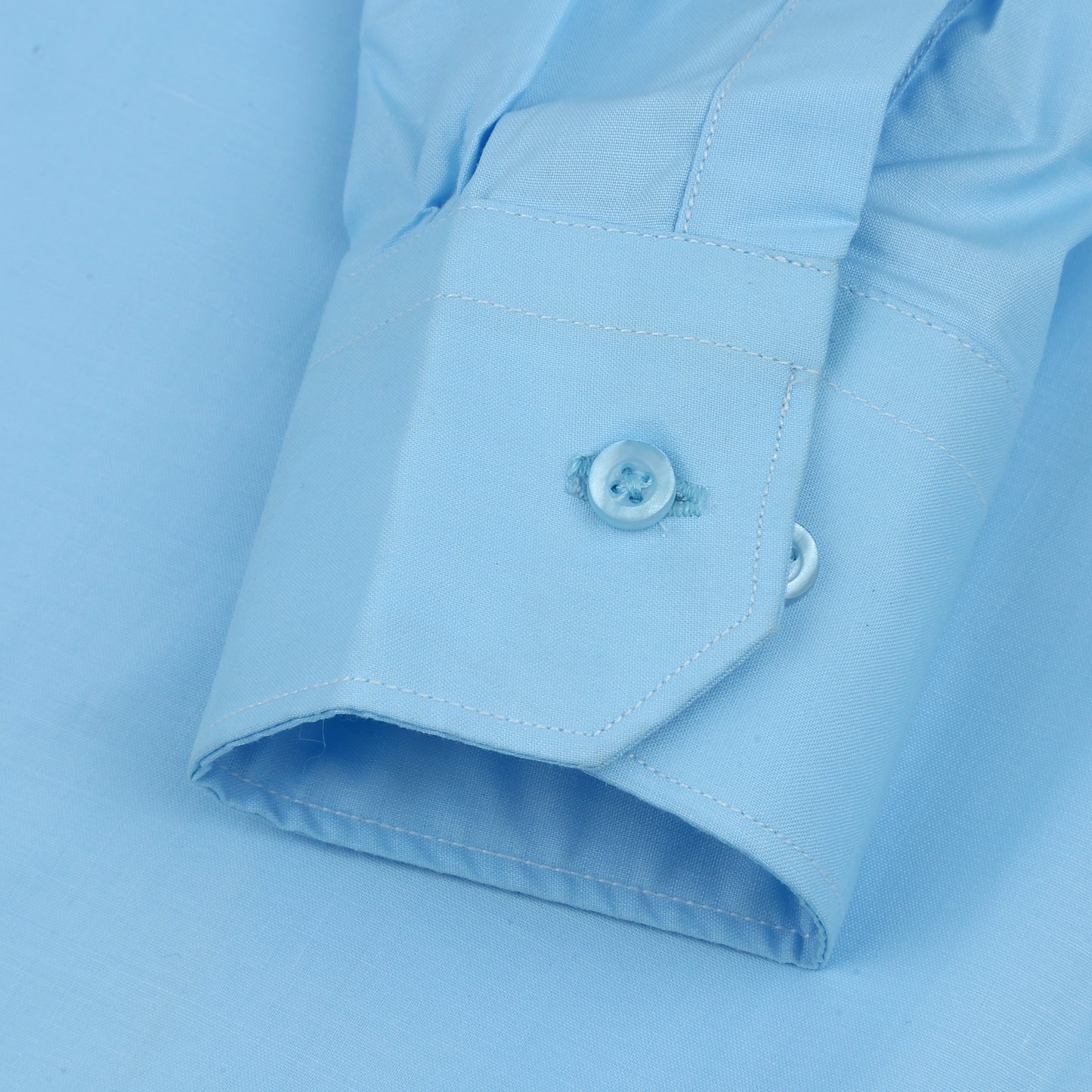 Men's Plain Formal Shirt - | Aqua Color | FE1199CC