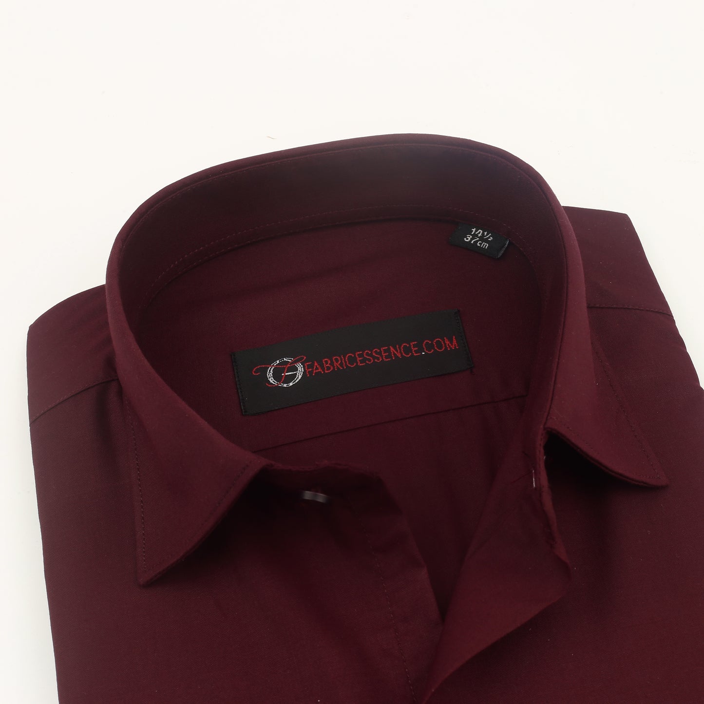 Signature Men's Plain Formal Shirt - | Maroon | FCPS0024