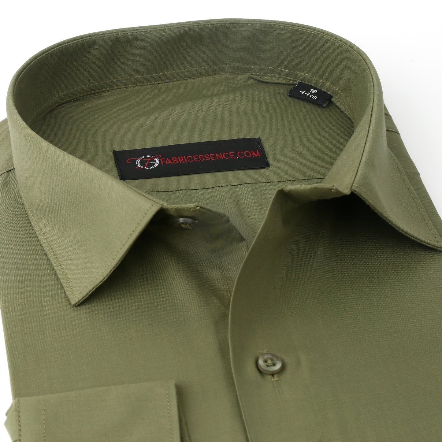 Men's Plain Formal Shirt - | Medium Green | FE1199MG