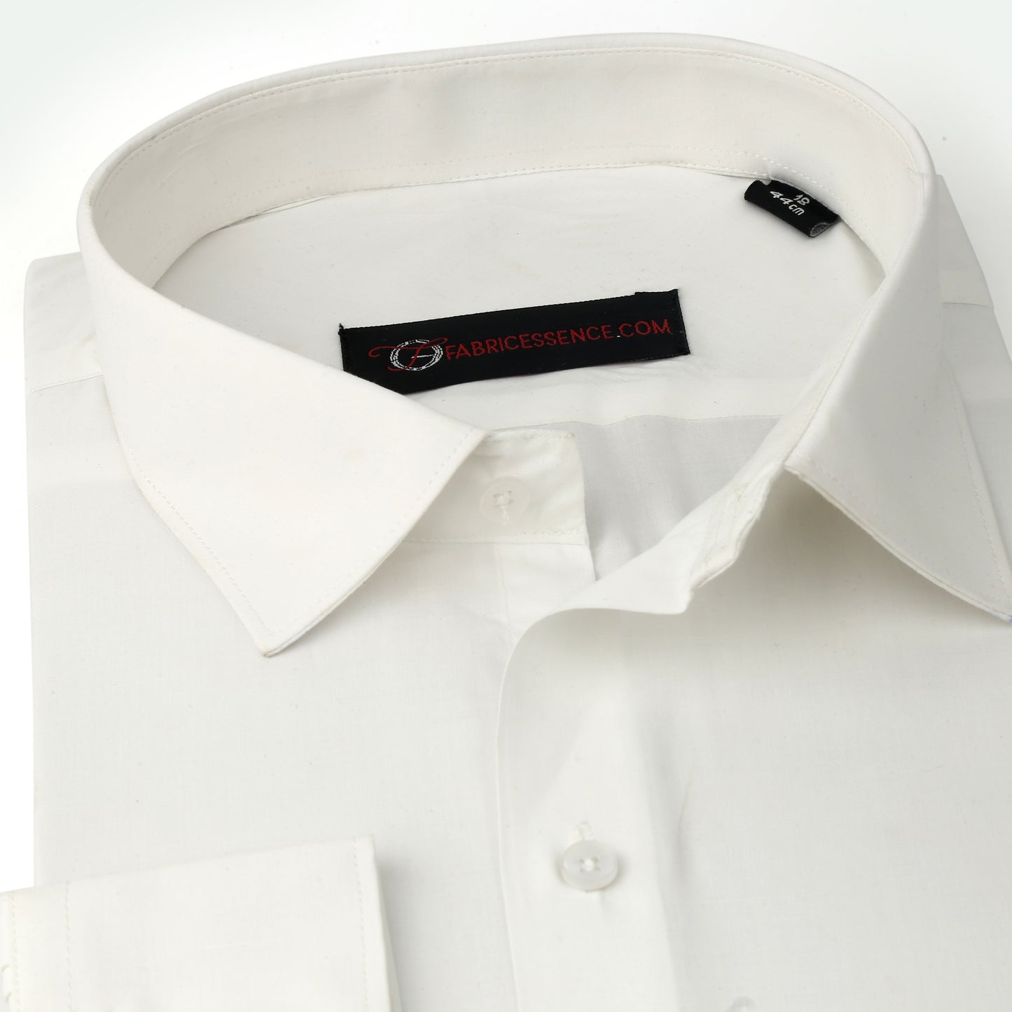 Men's Plain Formal Shirt - | Off-White | FE1199OW |