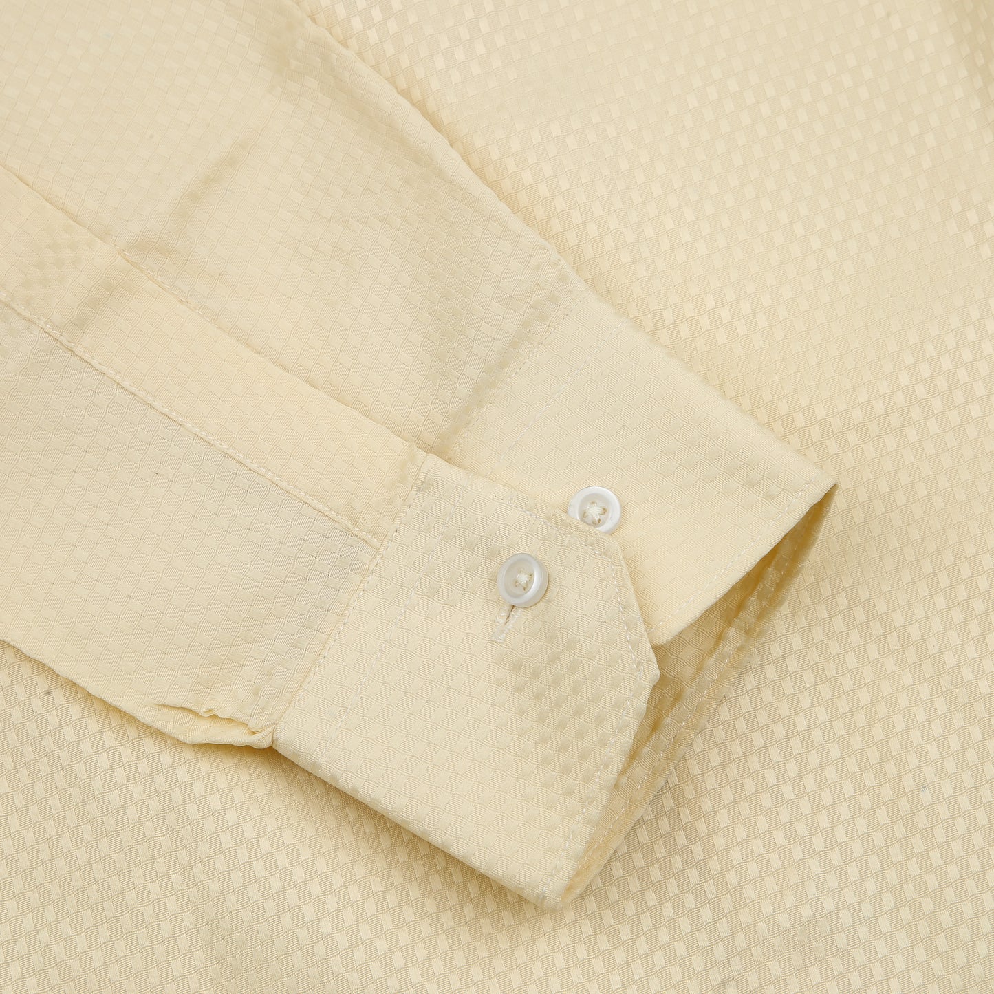 Dobby Self-Design Textured Formal Shirt β Executive Formal - Cream| 2025 A |