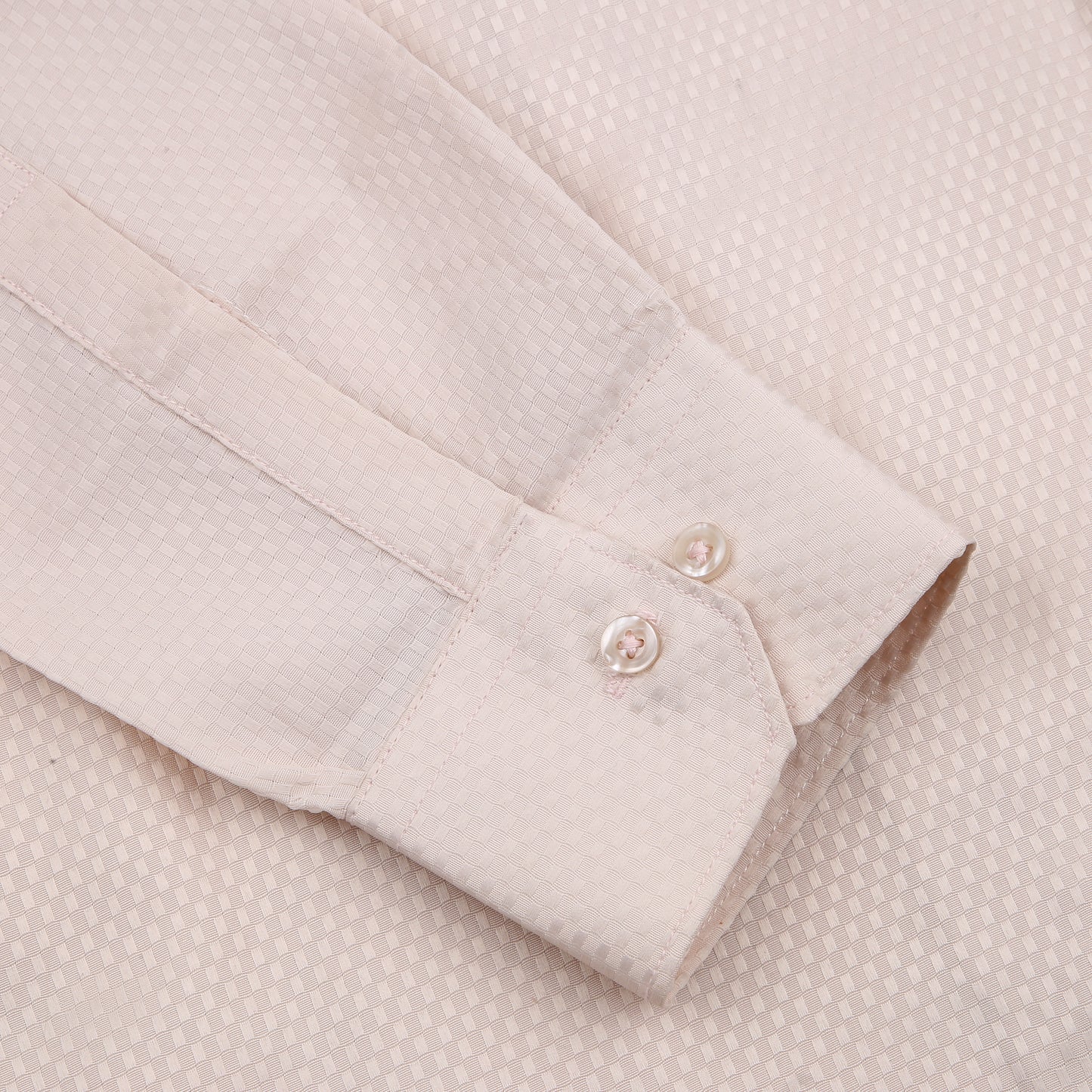 Dobby Self-Design Textured Formal Shirt β Executive Formal- Light Pink| 2025 B |