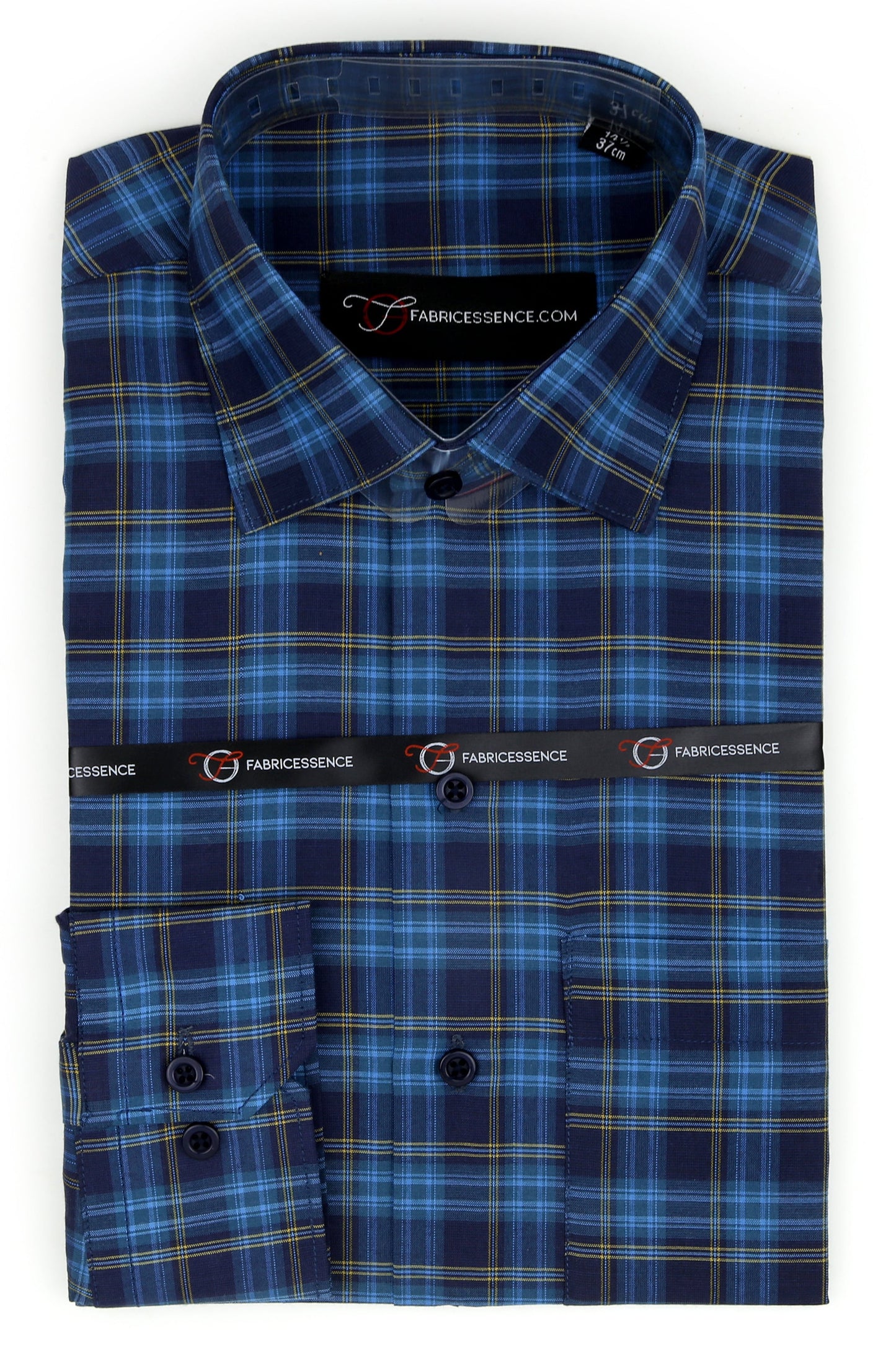 Bespoke Executive Check Formal Shirt β Timeless Professional Wear - CH2025-B