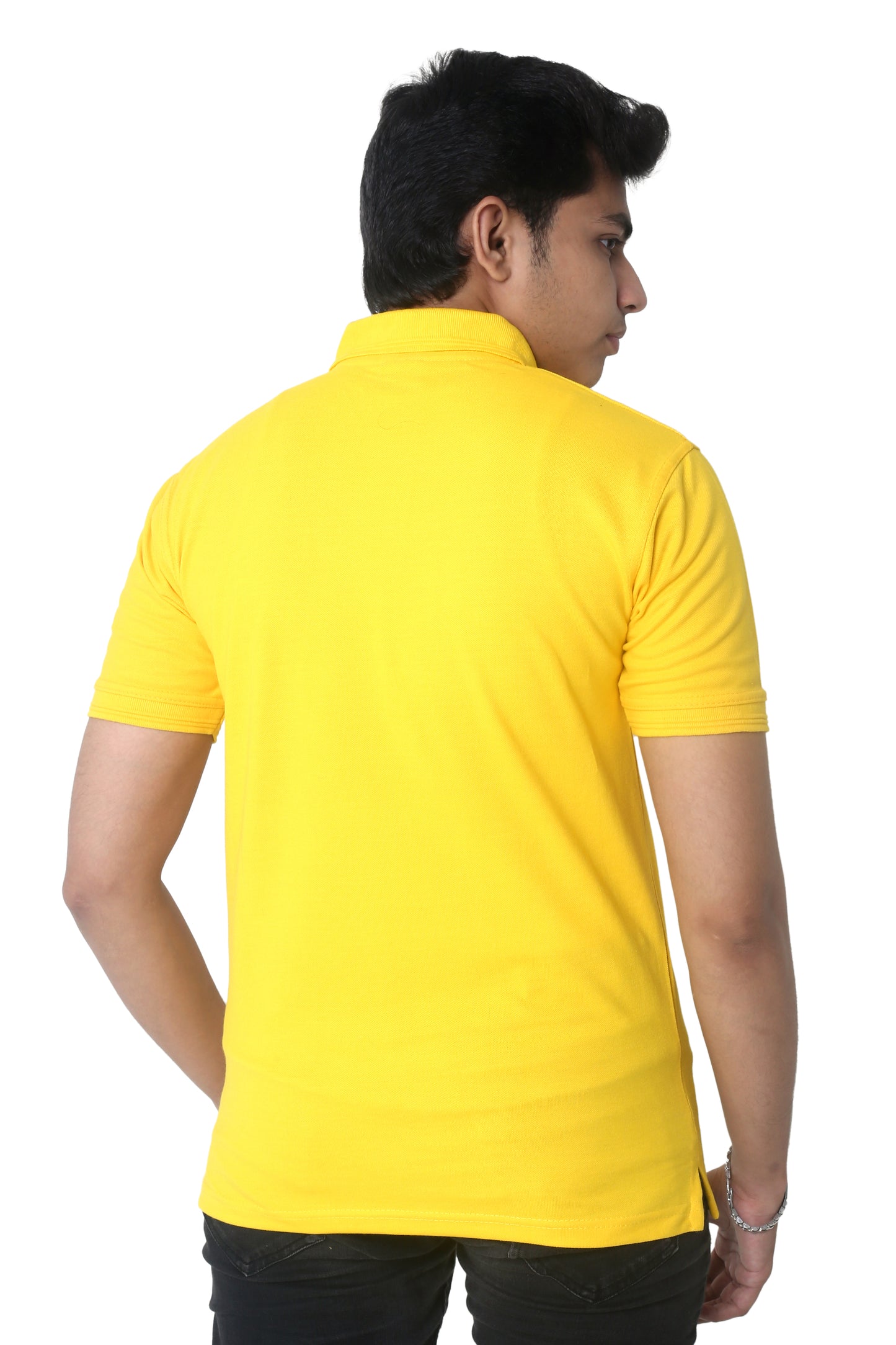 Polo T-Shirt Basic - Yellow - POLO-022