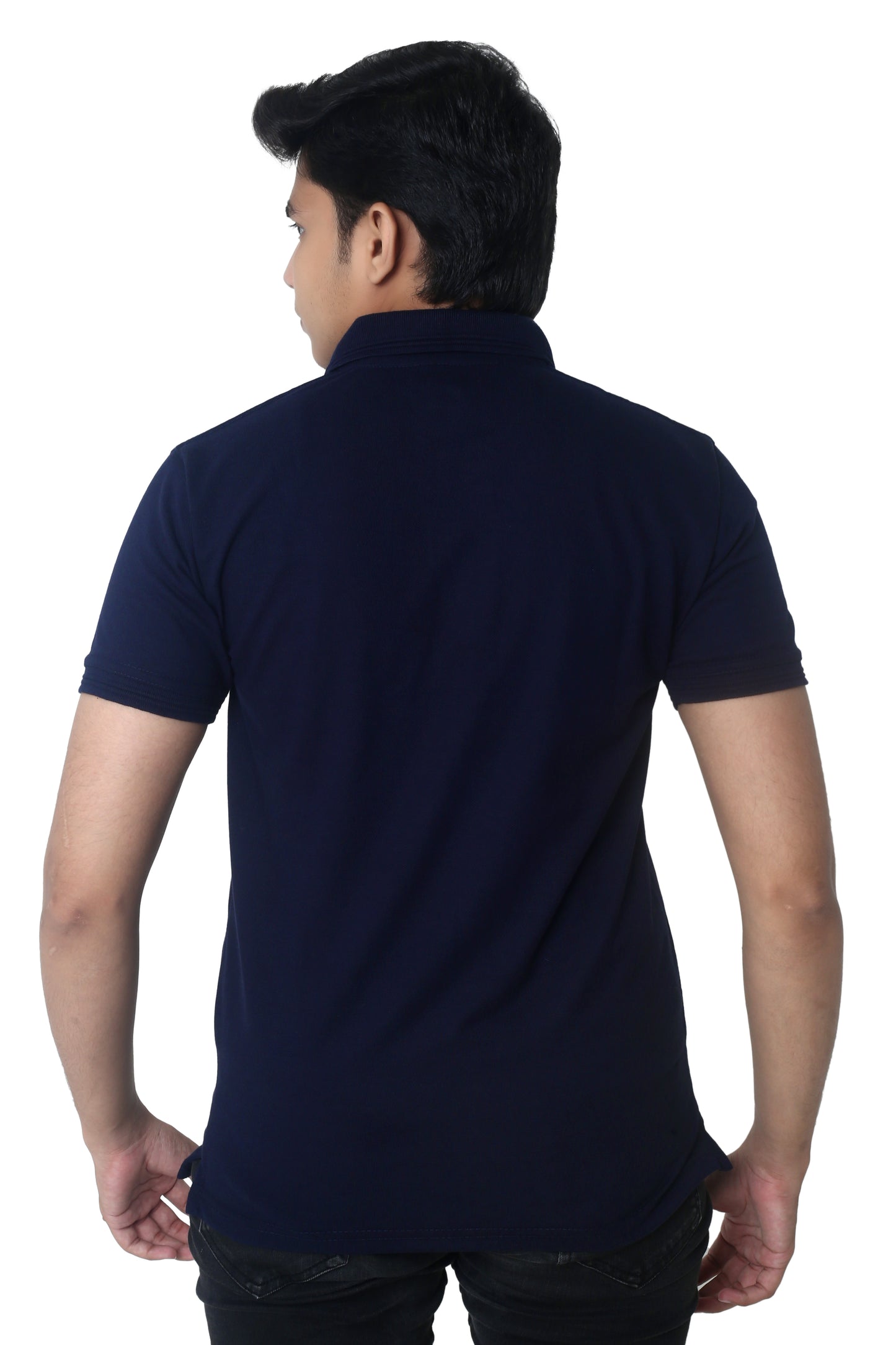 Polo T-Shirt Basic - Navy Blue - POLO-015