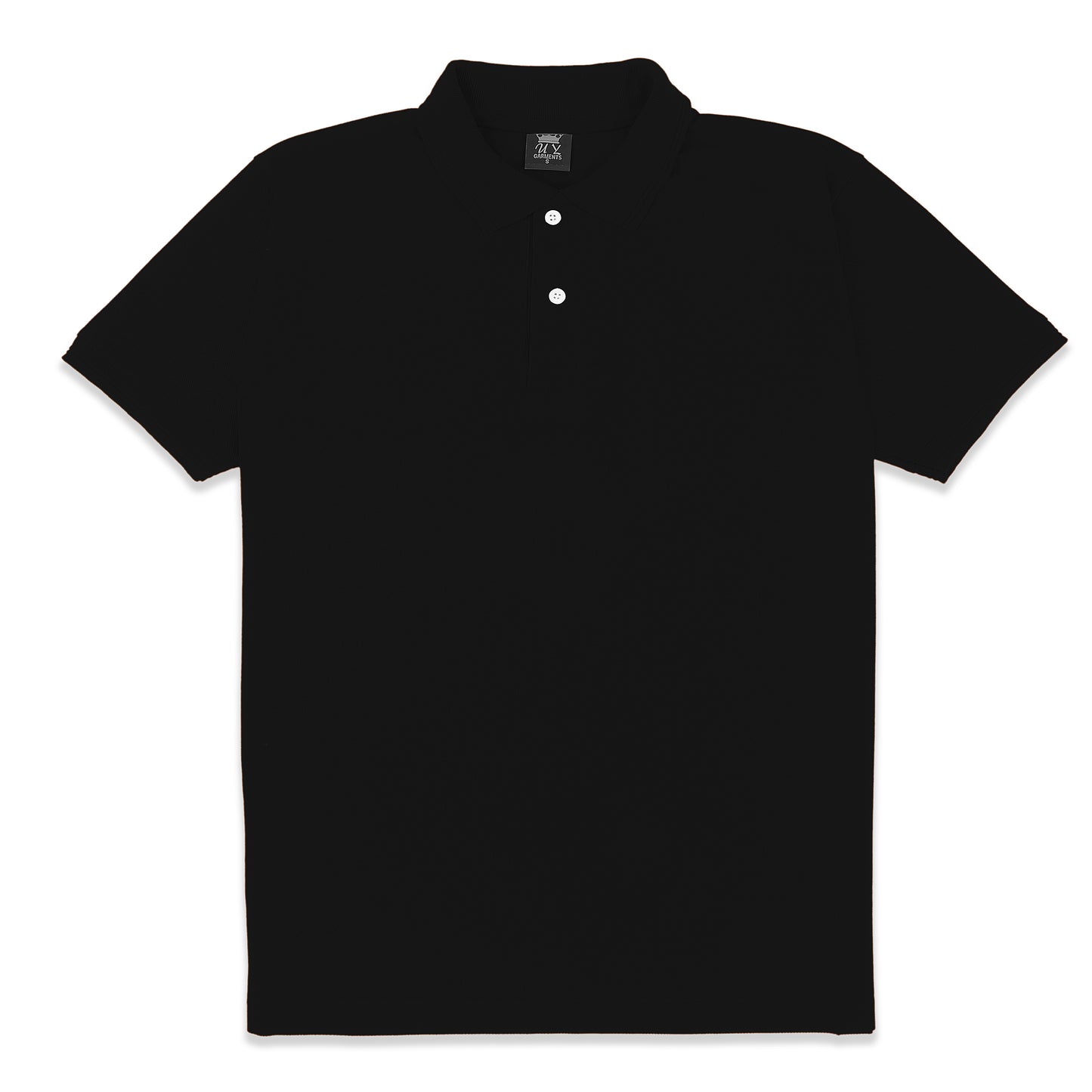 Polo T-Shirt Basic - Black - POLO-028