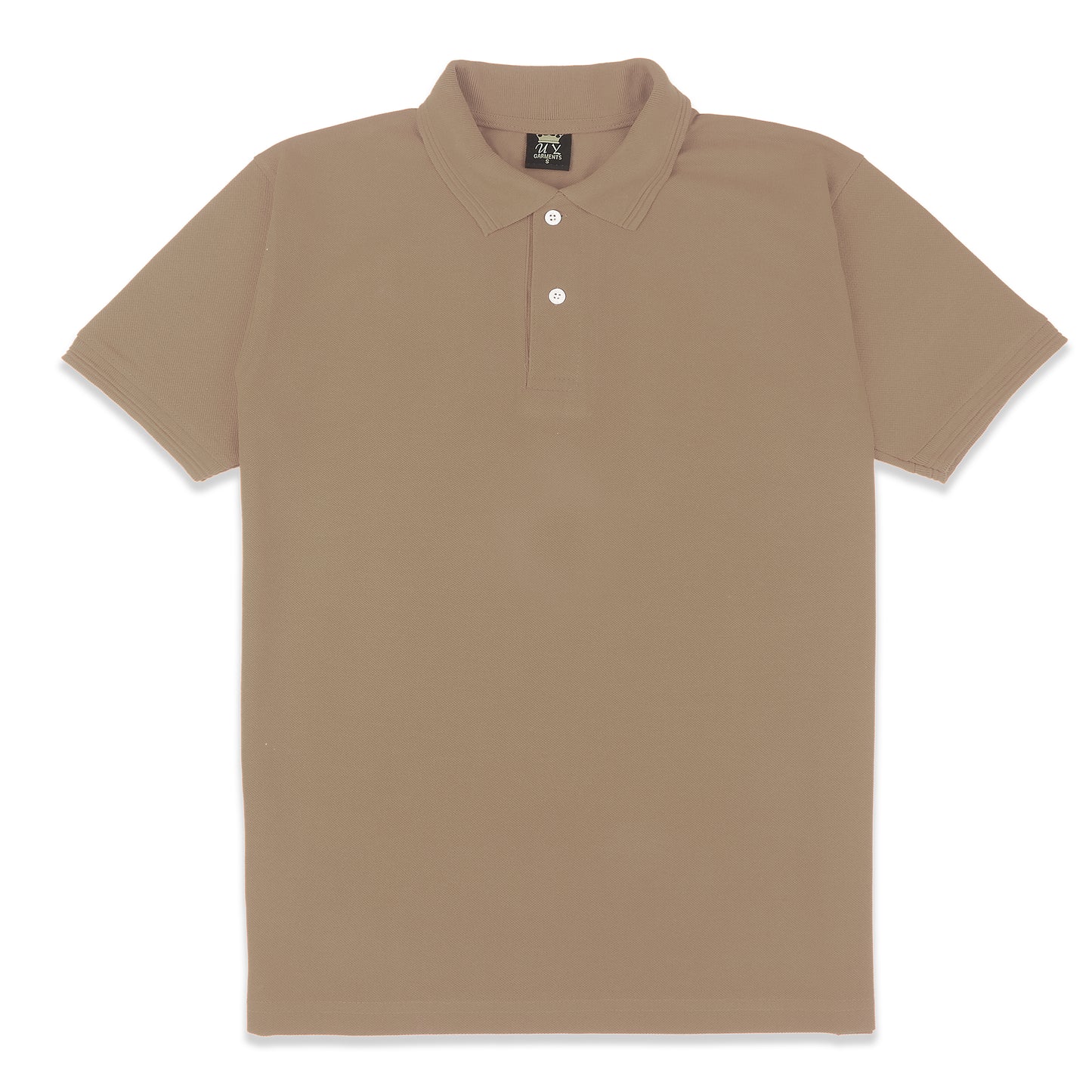 Polo T-Shirt Basic - Brown- POLO-024