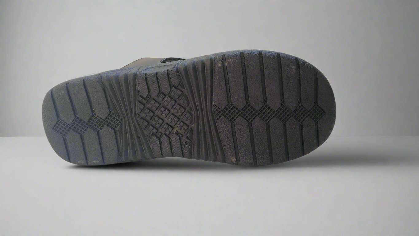 Soft Sole Stylish Slippers - Black - SS 004