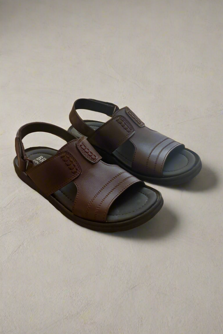 Soft Sole Stylish Sandals - Brown - BCSAN 001