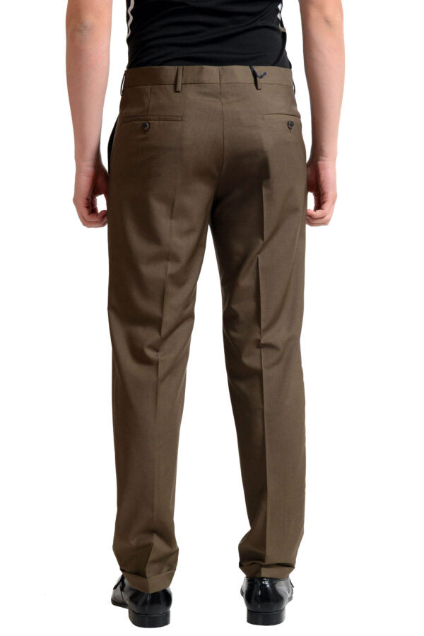 Men's Formal Executive Dress Trouser Pant - Dark Brown 3022 | Premium Quality | Ideal for Office & Formal Events