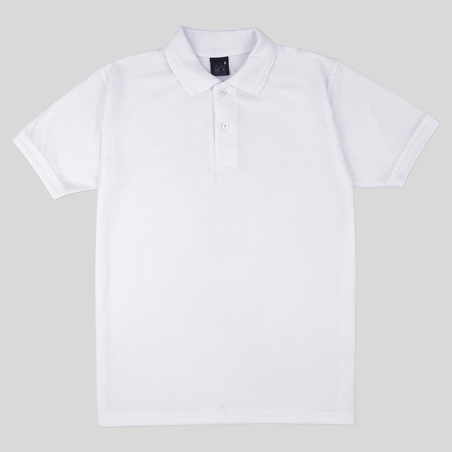Polo T-Shirt Basic - White - POLO-017