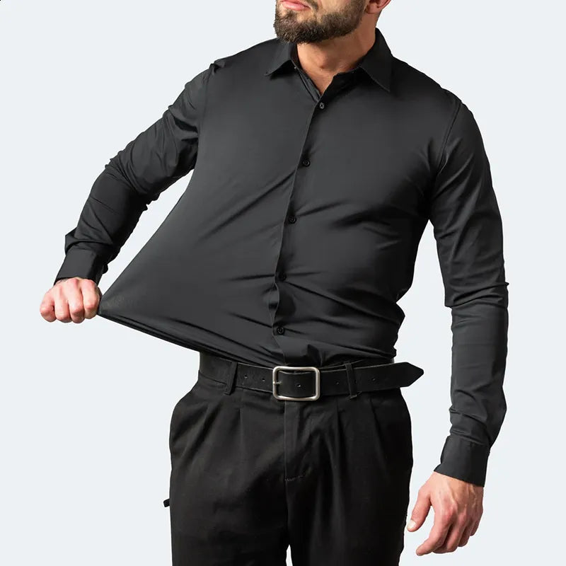 Ultra Strech Lycra Casual Shirt - | Slim Fit |