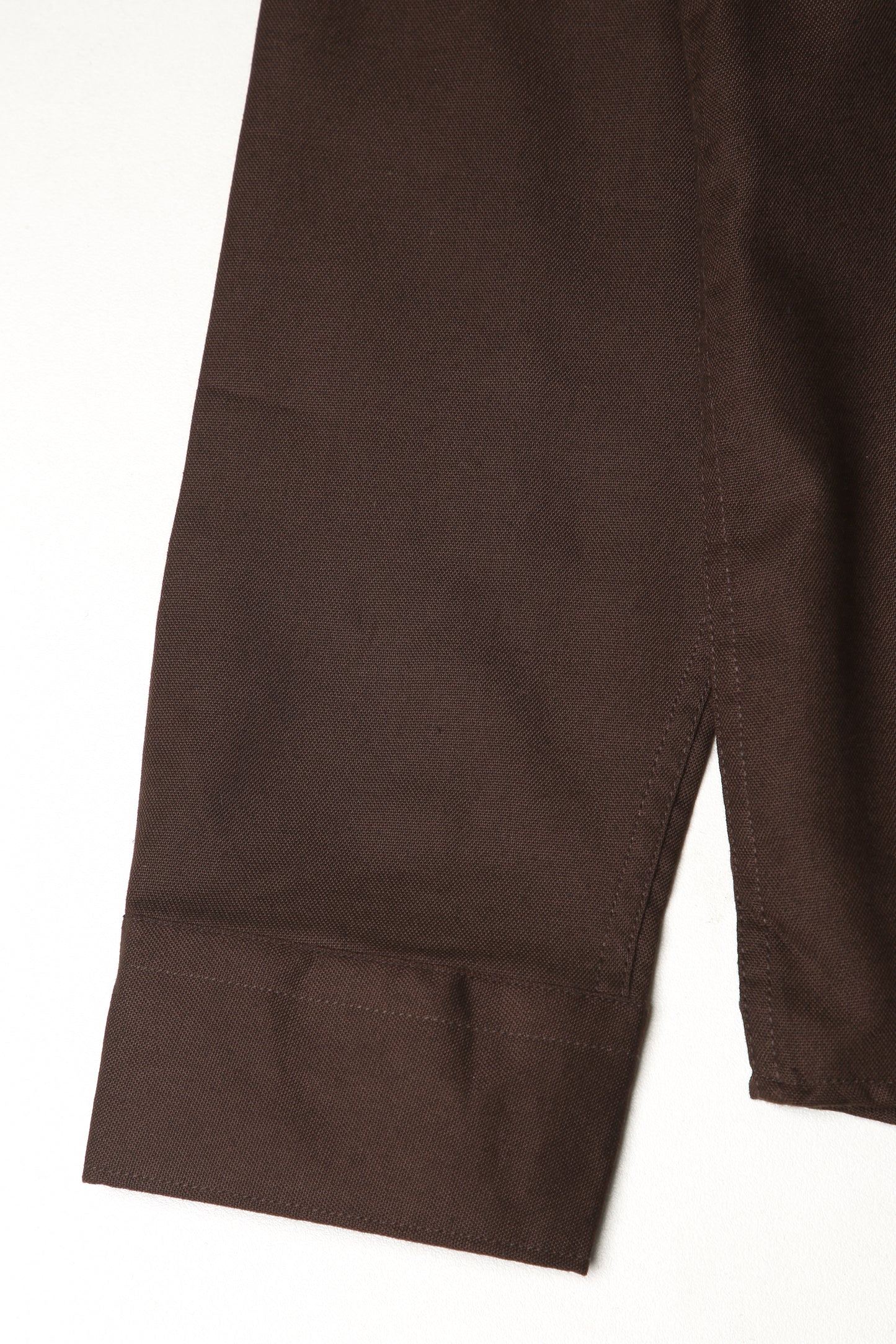 Trendy Light Weight Chambray - Casual Shirt - Slim Fit || Chocolate |