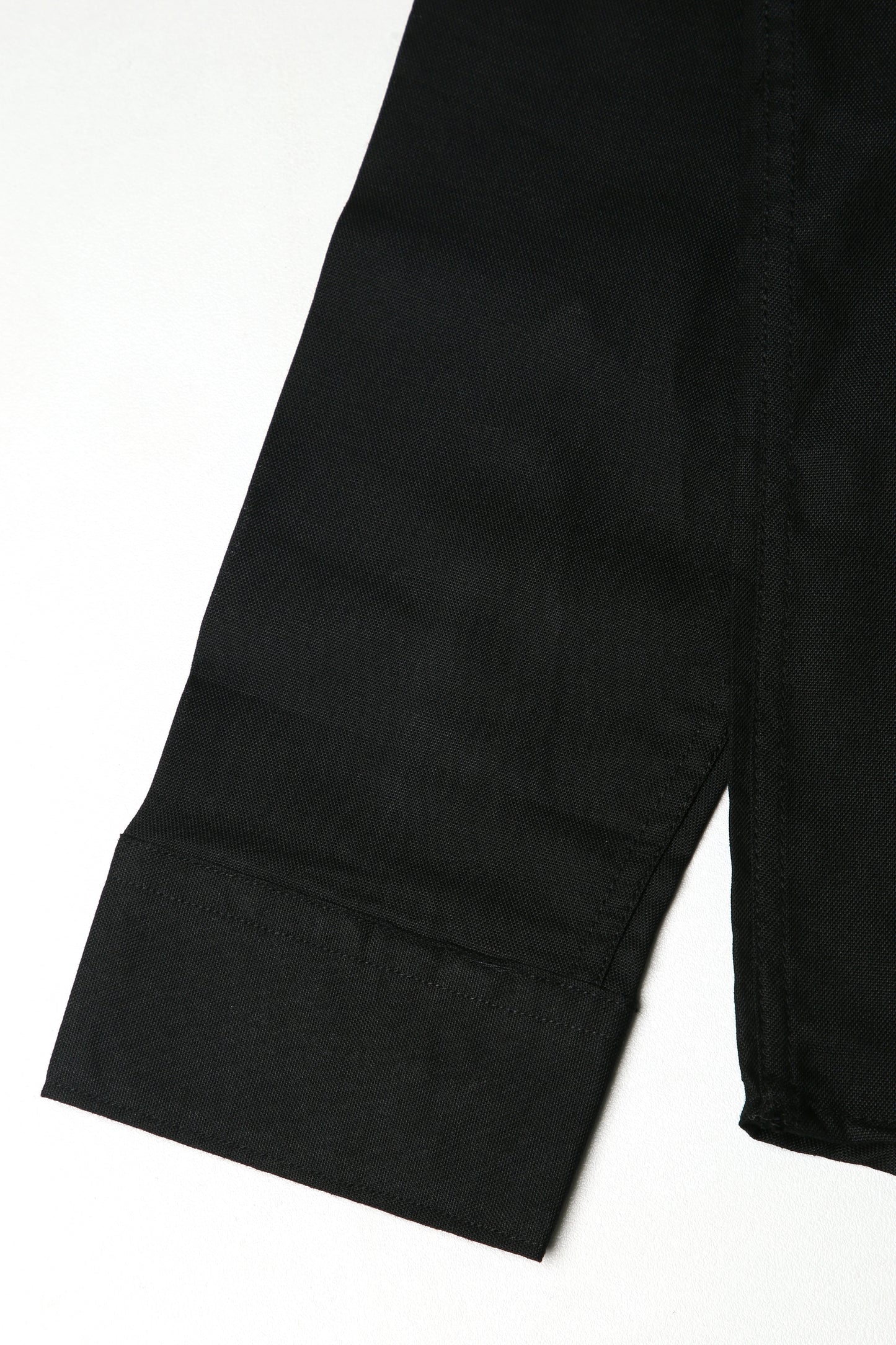 Trendy Light Weight Chambray - Casual Shirt - Slim Fit || Black |