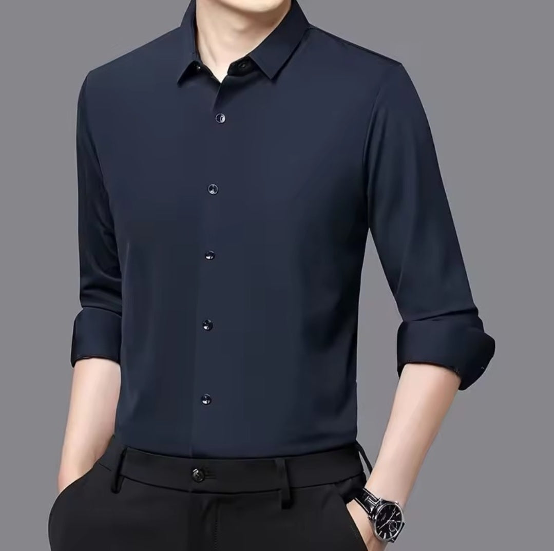 Ultra Strech Lycra Casual Shirt - | Slim Fit |