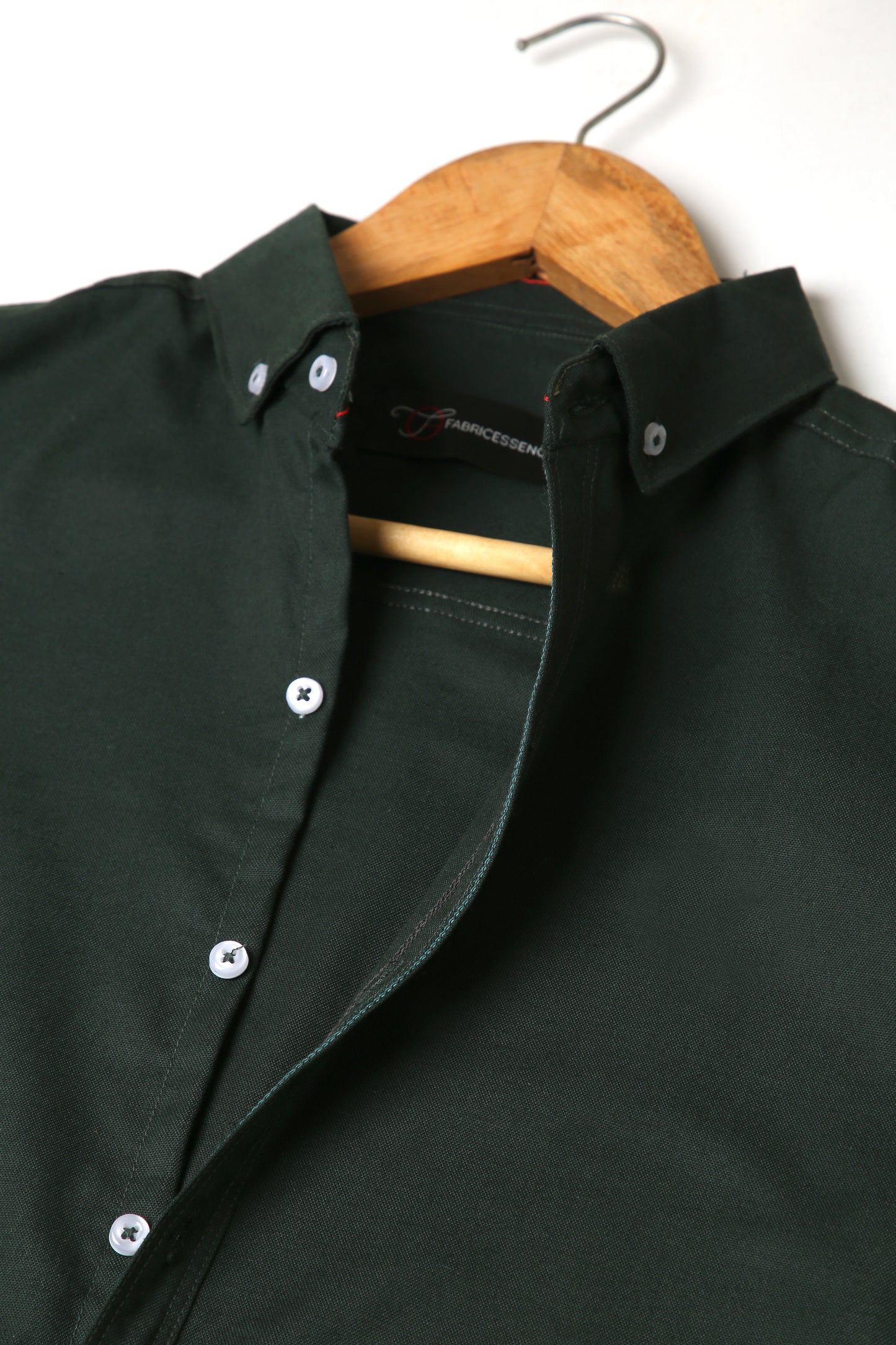 Trendy Light Weight Chambray - Casual Shirt - Slim Fit || Green |