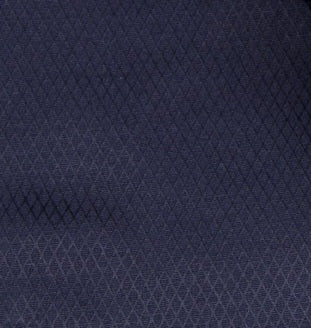 Diamond Self Design Dobby Formal Shirt - Navy Blue | MFE0024 |