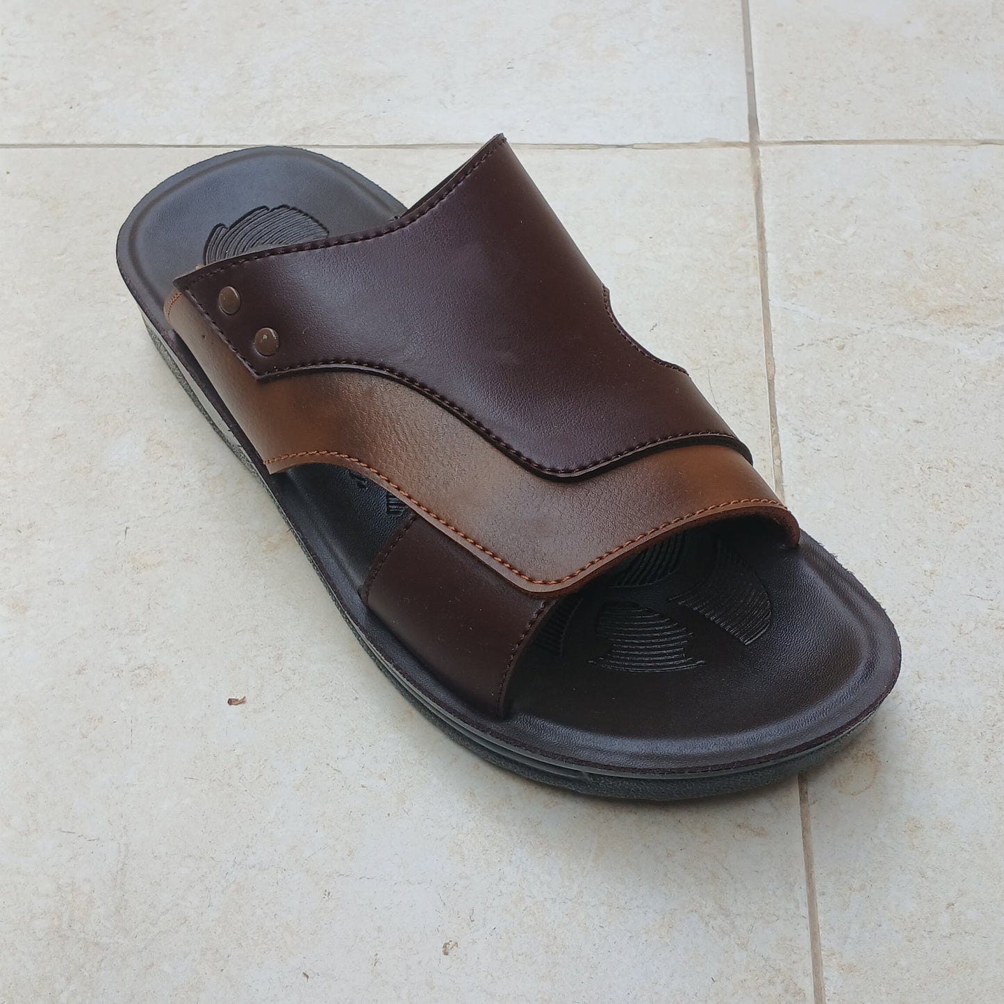 Men Stylish Slippers Comfort - Brown - XT01