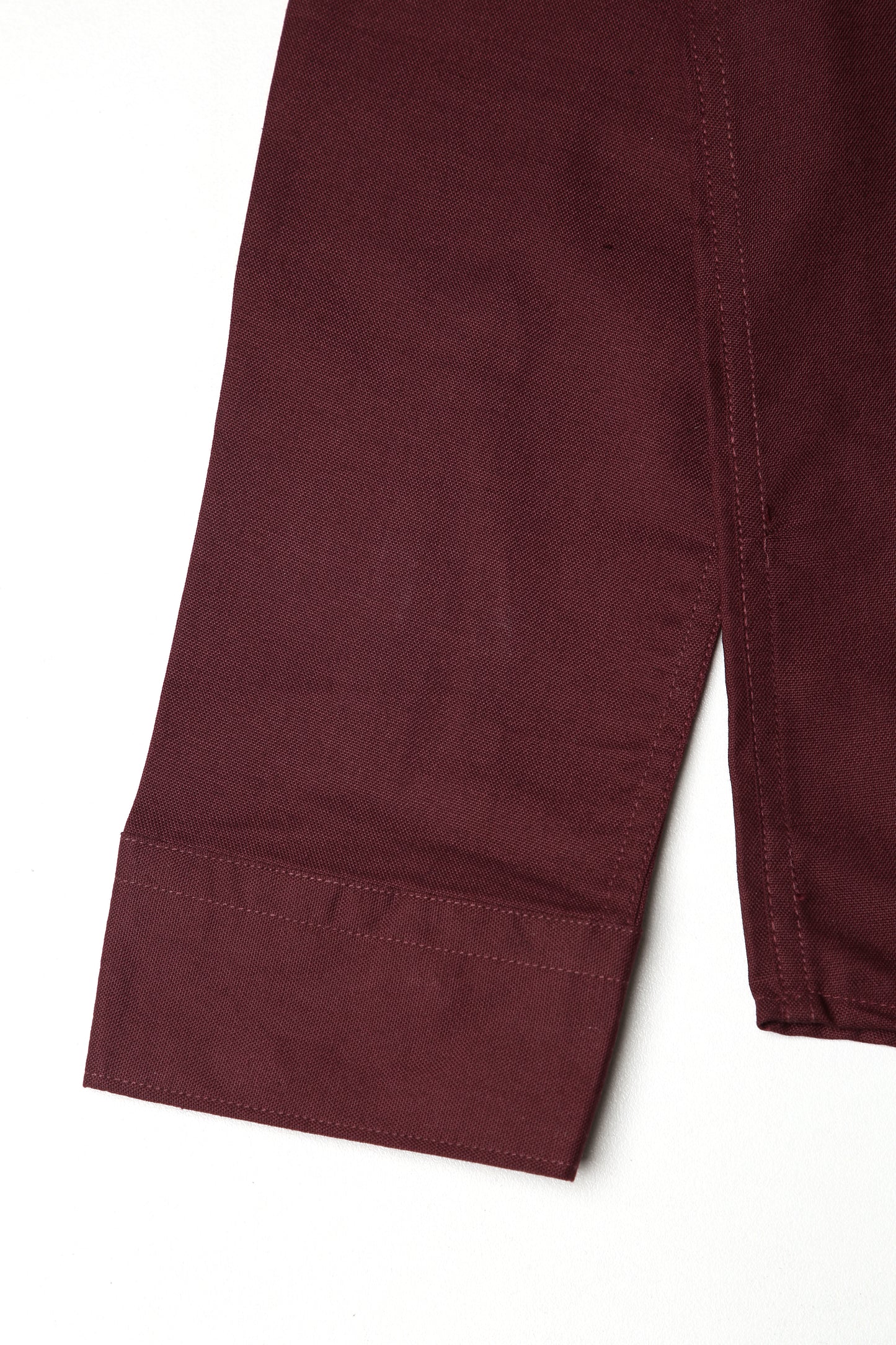 Trendy Light Weight Chambray - Casual Shirt - Slim Fit || Maroon |