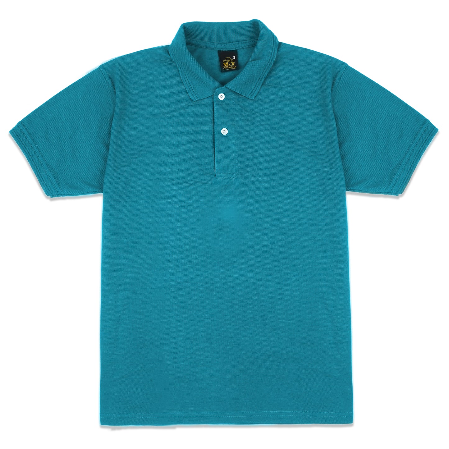 Polo T-Shirt Basic - Greenish Blue - POLO-020