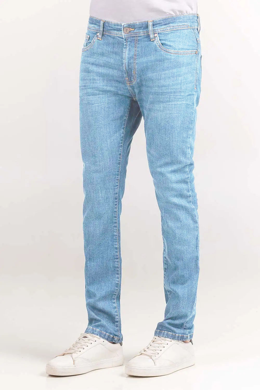 Denim Jeans Premium - | Ice Blue | Straight Fit - DESJ203