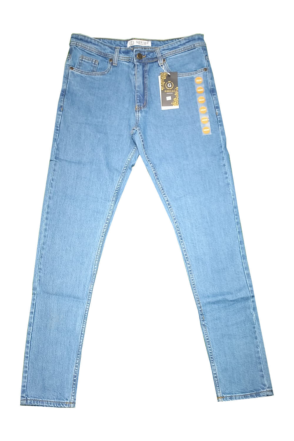 Denim Jeans Premium - | Ice Blue | Straight Fit - DESJ203