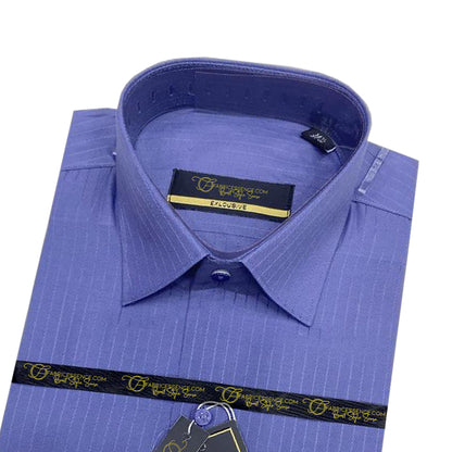 Self LINING Design Dobby Formal Shirt - Crayola Color  || MFE002