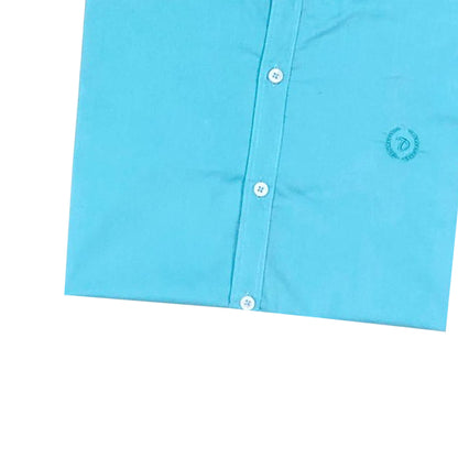 Men's || Casual Shirt - Turquoise || SCS0006