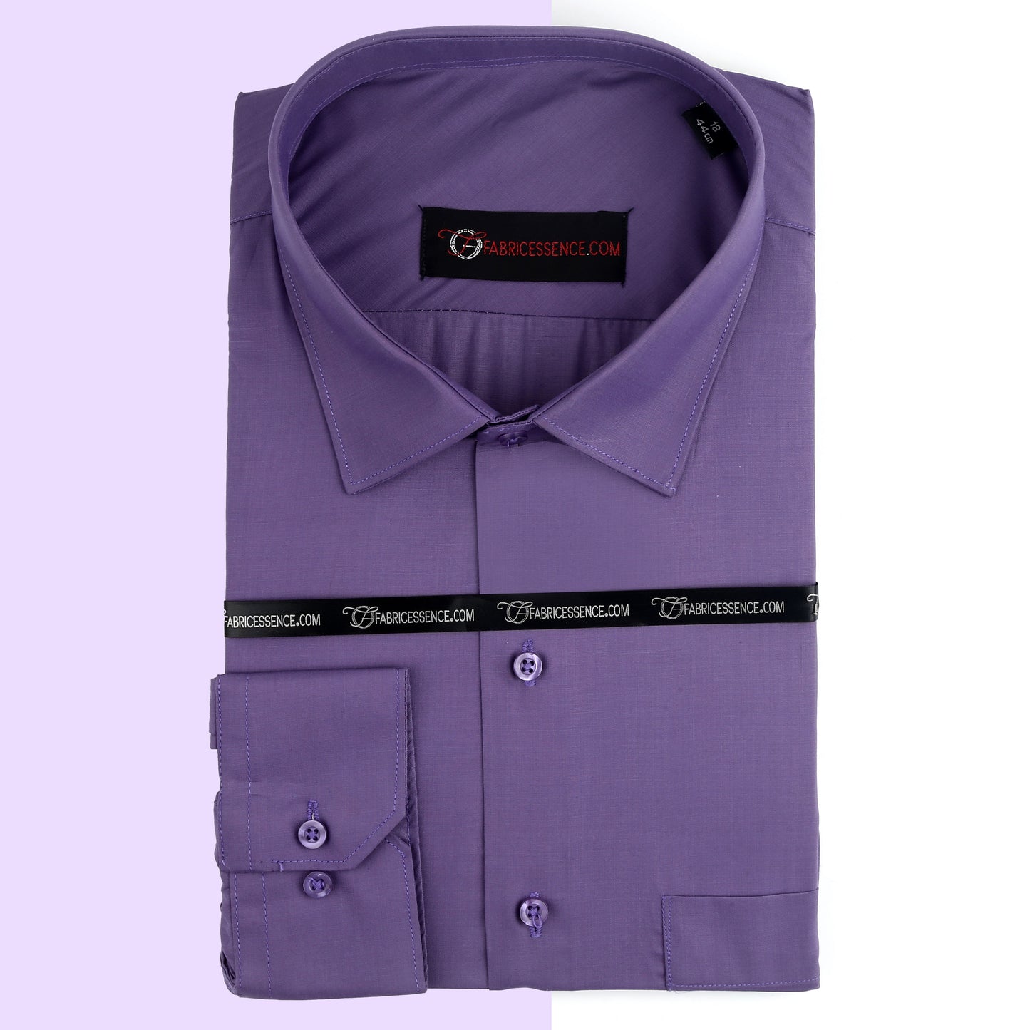 Men's || Purple Color || Plain Formal Shirt - FE1199PC