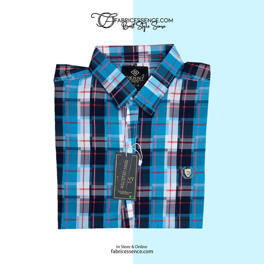 Men's Casual Check Shirt || MCCS005